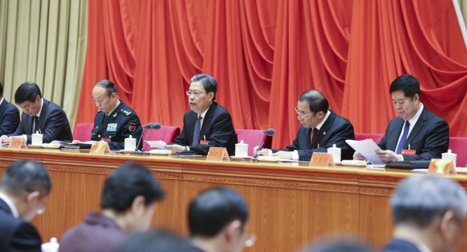 十九届中央纪委二次全会举行第二次大会 赵乐际作工作报告